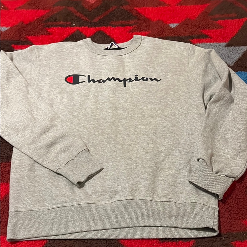 Champion Gray Men's Sweat shirt